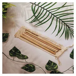 On Earth Bamboo Straws with Cleaner - Pack of 2-picture-0