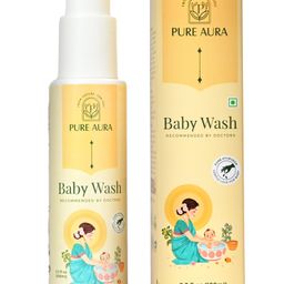 Pure Aura Baby Wash with Aloe Vera, Indian Oatmeal & Coconut Oil 100 ml-image-46