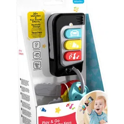 Azhari Play & Go Smart Baby Keys With Light & Sound Toy for Kids Color May Vary-picture-9