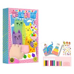 NEGOCIO Rainbow Scratch Arts | Rainbow Pointillism with Pigment Watercolor Pen |Magic Dot Painting Kit for Boys and Girls- PACK OF 1- COLOR MAY VARY-picture-15