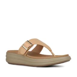 Inc.5 Women's Beige Thong Sandals-image-2