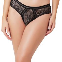 Candyskin Black Lace Bikini Panty-image-38