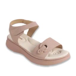 Mochi Women Peach Ankle Strap Sandals-image-12