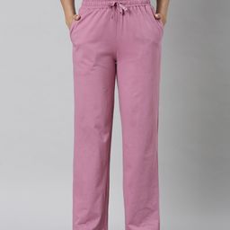 TWIN BIRDS Mid-Rise Relaxed Fit Trousers-image-38