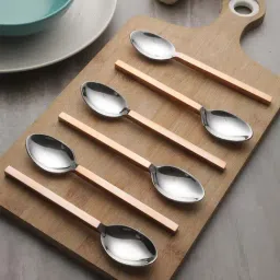 VarEesha Cuprum Copper Stainless Steel 6 Piece Cutlery Set-42