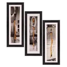 eCraftIndia Set of 3 Satin Matt Textured Art Painting-image-47