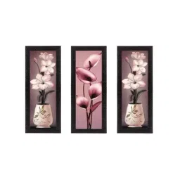 eCraftIndia Set of 3 Satin Matt Textured Art Painting-40