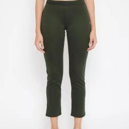 Crimsoune Club Olive Skinny fit Track Pants-image-31