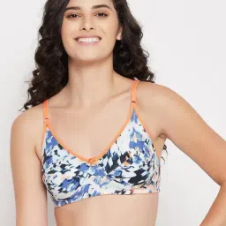 Clovia Multicolor Printed Non-padded Bra-image-41
