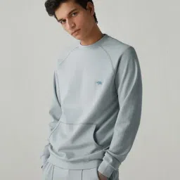 ANDAMEN Grey Regular Fit Sweatshirt-image-14