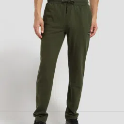U.S. Polo Assn. Olive Cotton Regular Fit Joggers-picture-47
