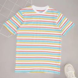Pantaloons Junior Boys Bright White Regular Fit T-Shirt-image-99