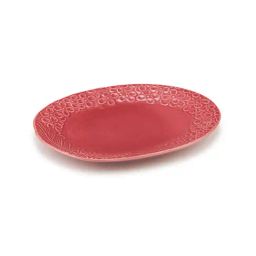 Fabindia Neer Pink Ceramic Dinnerware-Platters-image-71