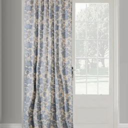 Fabindia Wabi Sabi Blue Cotton Abstract Curtain (9 ft)-image-14