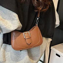 LULU & SKY Colourblocked PU Structured Handheld Bag image 3