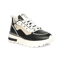 Saint G Women Colourblocked Leather Sneakers-picture-31