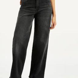 Levi's Charcoal Grey Wideleg Fit Jeans-image-78