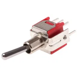 RS PRO Toggle Switch PCB Mount On-(On) DPDT Through Hole Terminal, 7347173 image 3