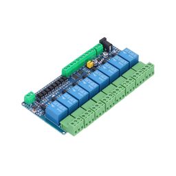Modbus 8 Channel Relay Module 12V Modbus RTU 8 Channel Relay Module Input Optocoupler Isolation RS485 MCU - RS4494Modbus 8 Channel Relay Module 12V Modbus RTU 8 Channel Relay Module Input Optocoupler Isolation RS485 MCU - RS4494 image 2
