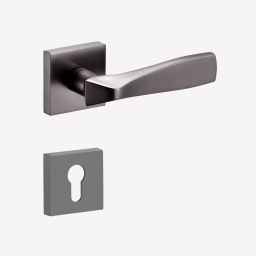 Dorset Nickel TM Finish Door Handle Siera-42