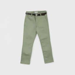 Fame Forever by Lifestyle Boys Olive Cotton Solid Woven Bottom-image-34