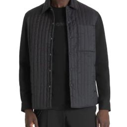 Antony Morato Black Regular Fit Quilted Puffer Jacket-picture-28