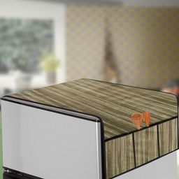 The Furnishing Tree Beige Plastic Refrigerator Cover-image-82