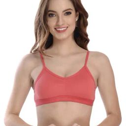 AROUSY Peach Cotton Everyday Bra-picture-39