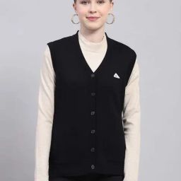 Monte Carlo Black Regular Fit Cardigan-16