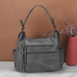 Metro Women Textured Structured Shoulder Bag-picture-9
