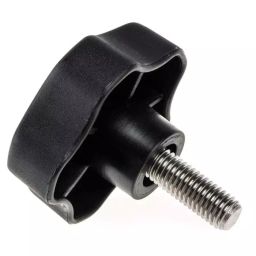 RS PRO Black Multiple Lobes Clamping Knob M10 Threaded Stud, 7027649-image-23