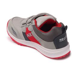 TRASE Boys Grey & Red Running Shoes image 4