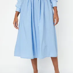 max Midi-Length Flared Skirts image 1