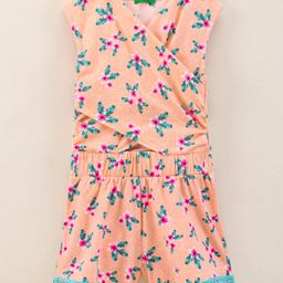 UCB Sleeveless Jumpsuit Floral Print - Multicolor-image-87