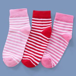Pine Kids Regular Length Anti Microbial Washed Socks Pack of 3 (Color May Vary)-image-52