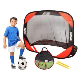 Toyshine Children Training Portable Folding Football Soccer net for Indoor Outdoor Garden Ground Park Play-0