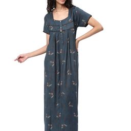 KOVIRA Printed Maxi Nightdress-image-77