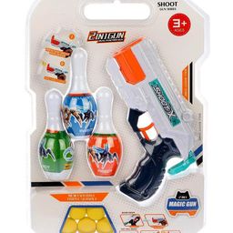Sanjary 2 in 1 Magic Gun with Liquid Water Fun and Target Shoot with Soft Foam Balls Toy for kids -Color & Design May Vary image 4