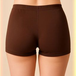 CKARFE Pack Of 2 Women High Coverage Super Combed Cotton Concealed Waistband Boy Shorts-picture-37