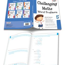 scholars insights Grade 5 Combo Maths Practice Workbooks Set of 4: Gear Up maths, Maths Olympiad, Challenging Maths Word Problem, Mental Maths Ages 10  11 Years  English image 5