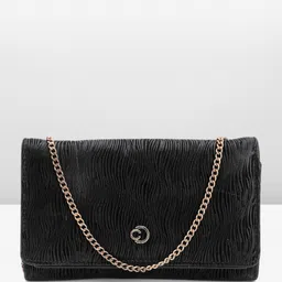 Caprese Shimmer Textured Envelope Clutch-image-80