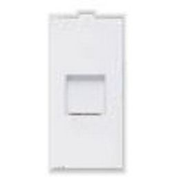 GreatWhite Rj - 45 Receptor (Frame Only) Telephone & Tv Jacks, 20147-WH-30