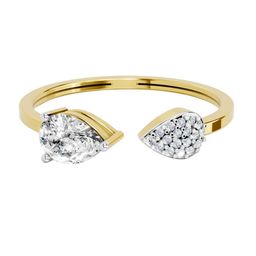 Sparkles Gold Diamond Studded Ring -0.55 gram-image-20