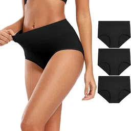 Diving Deep Women Pack of 3 Cotton Hipster Briefs-picture-40