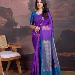 House of Pataudi Woven Design Sarees-picture-30