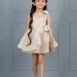 The Lush Affair Girls Net A-Line Dress-image-27