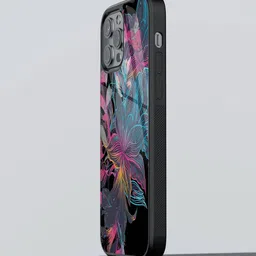 macmerise Floral Printed iPhone 12 Pro Back Case Mobile Accessories-picture-57