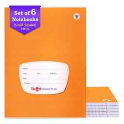 Target Publication Small Square Ruled Notebooks Pack of 6 - 172 Pages each-19