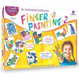 Toy Kraft  Finger Painting kit 2 - Multicolor-11