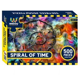 Webby Spiral of Time Jigsaw Puzzle - 500 pieces-picture-1